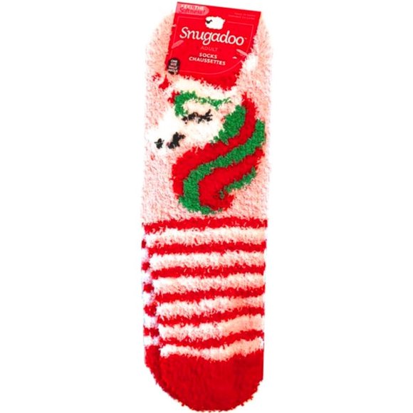 Accessories - *3/$15* Fun Fuzzy Pink/Red Unicorn Slipper Socks